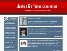 Tablet Screenshot of justice-affairescriminelles.org